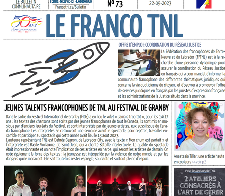 Bulletin Le Franco TNL 73